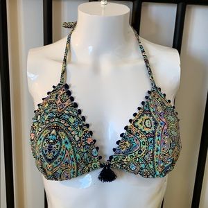 Victoria secret bikini set bohemian tassels cheeky